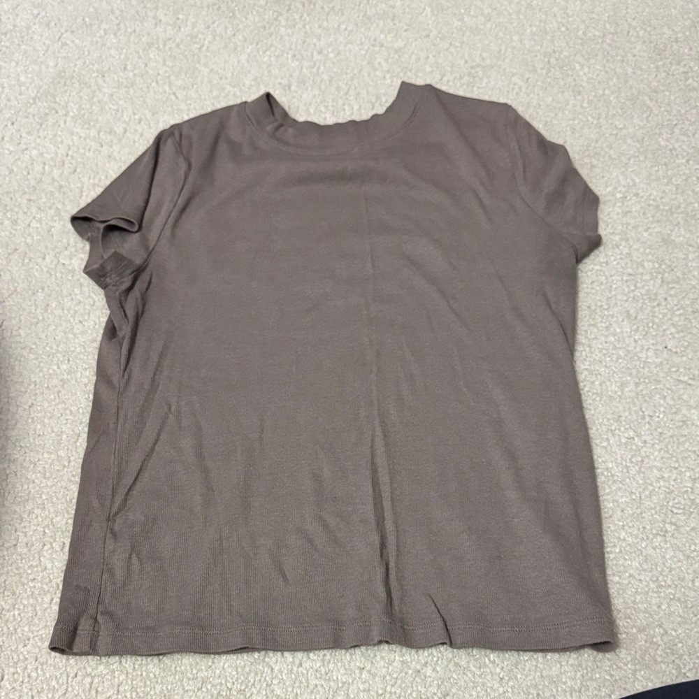 a new day Brown Short Sleeve Tee